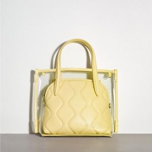 Yellow Zara bag